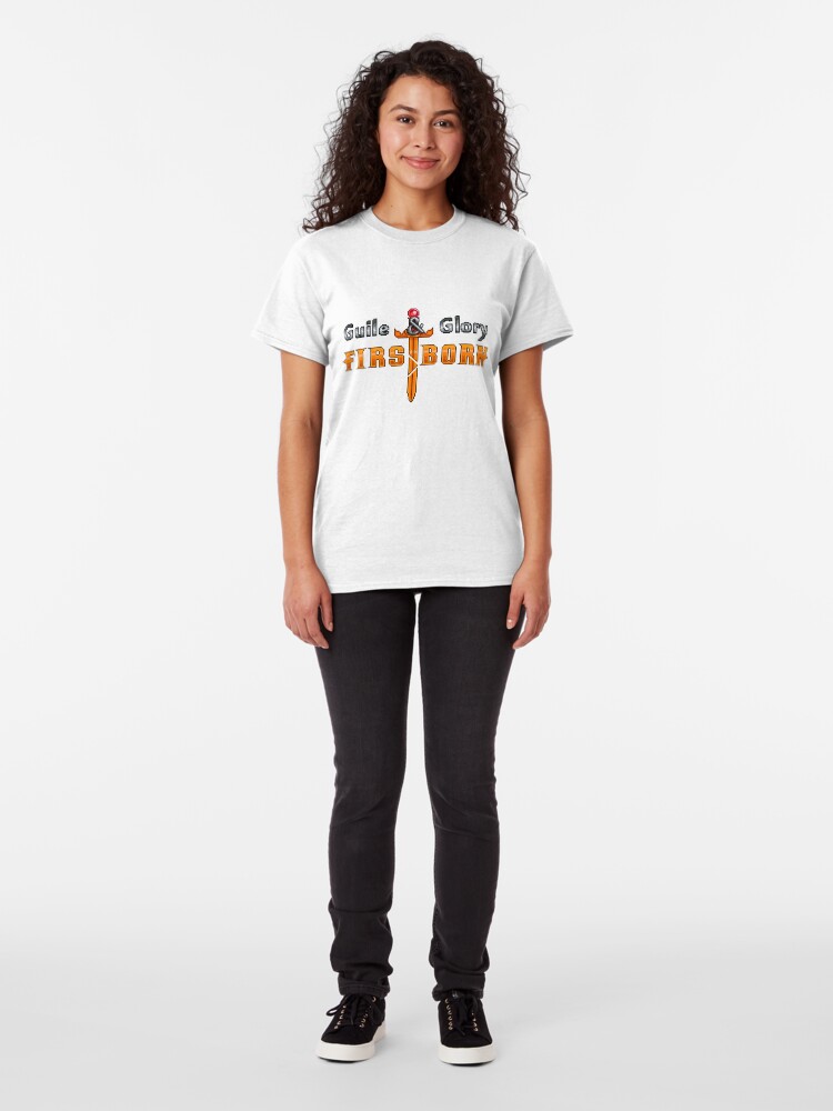 Alternate view of Guile & Glory: Firstborn Logo Classic T-Shirt