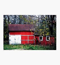 Old Country Barn Photographic Print
