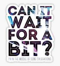 Garrus Calibrations Sticker