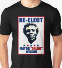 re-elect mayor goldie wilson funny Unisex T-Shirt
