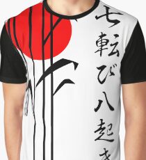 Japan - Herbst sieben Mal aufstehen Acht Grafik T-Shirt