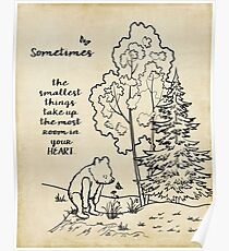 Winnie the Pooh - Manchmal die Kleinsten Poster