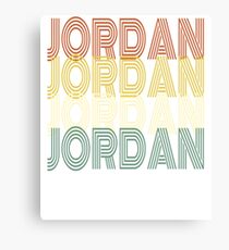 JORDAN T-SHIRT Canvas Print