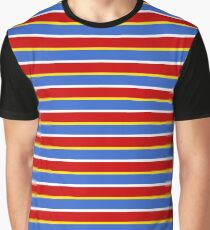 Ernie Streifen Grafik T-Shirt