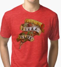 Pizza is Life Tri-blend T-Shirt