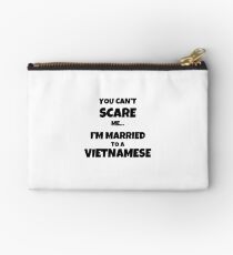 Vietnamese Husband Wife Married Couple Funny Gift Idea Studio Pouch