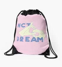 NCT DREAM WE GO UP - Pastel pink Drawstring Bag