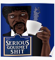 Ernste Gourmet Scheiße Poster