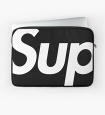 SUPREME SUP BLACK Laptop Sleeve