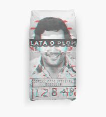 Plata o Plomo Glitch Duvet Cover