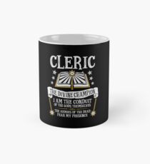 CLERIC, DER GÖTTLICHE CHAMPION - Dungeons & Dragons (Black) Tasse (Standard)