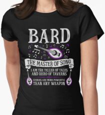 BARD, DER MEISTER DES LIEDES - Dungeons & Dragons (Weiß) Tailliertes T-Shirt für Frauen