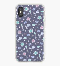 Microbes Dark iPhone Case