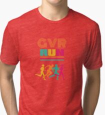 Camiseta de tejido mixto El mayor equipo de partidarios de la carrera virtual