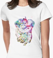 Digestive tract Women's Fitted T-Shirt