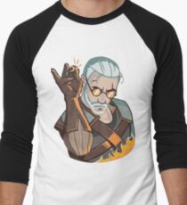 Salt Bae Geralt Men's Baseball Âľ T-Shirt