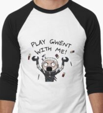 Spiel spielte mit mir Baseballshirt mit 3/4-Arm