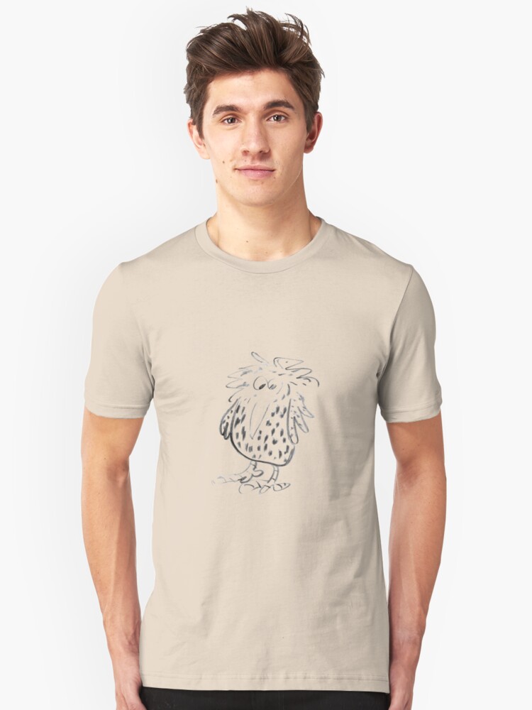 Alternate view of owl Slim Fit T-Shirt