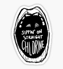 chlorine Sticker