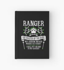 Cuaderno de tapa dura RANGER, El maestro de la caza - Dungeons & Dragons (Texto blanco)