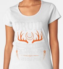 DRUID, THE CHAMPION OF NATURE - Dungeons & Dragons (Black) Women's Premium T-Shirt