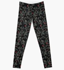 Wolfsrudel-Muster Leggings