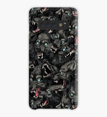 Wolfsrudel-Muster Hülle & Klebefolie für Samsung Galaxy