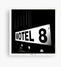 Motel 8 Canvas Print