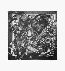 Leather Stud Scarf