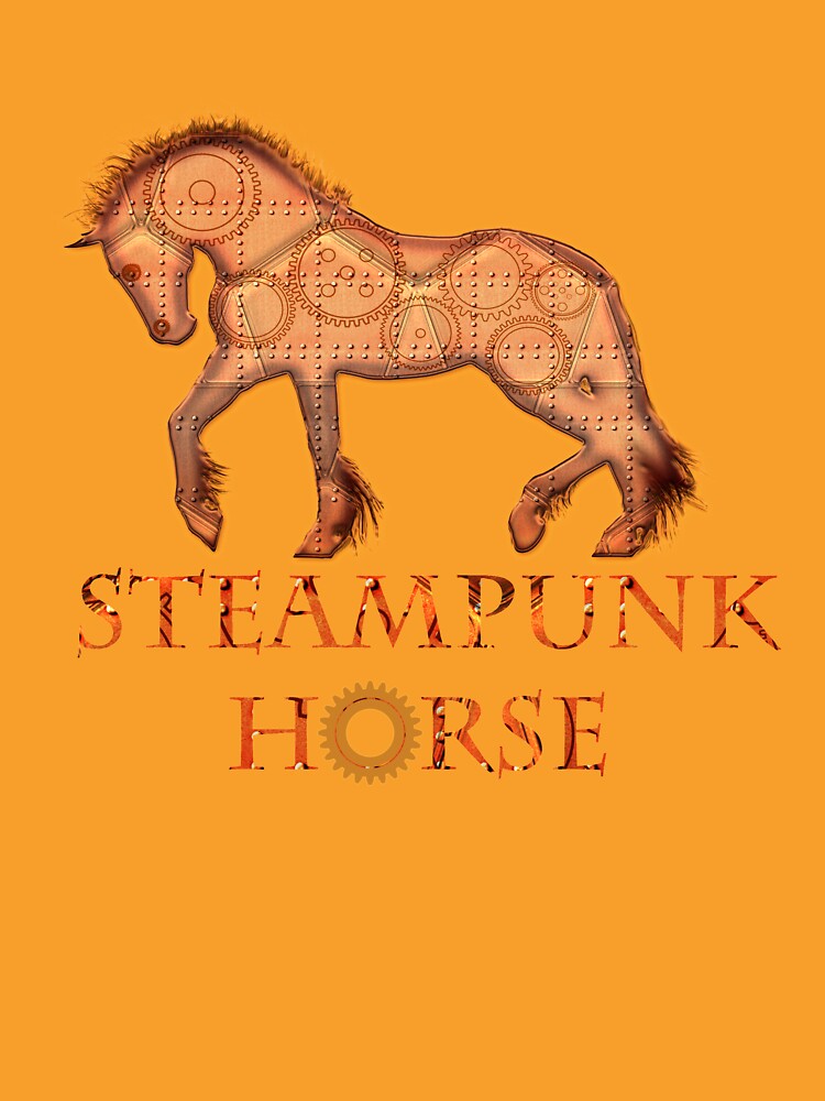 Steampunk horse by valzart