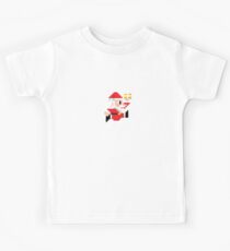 8-Bit Santa Kids Tee