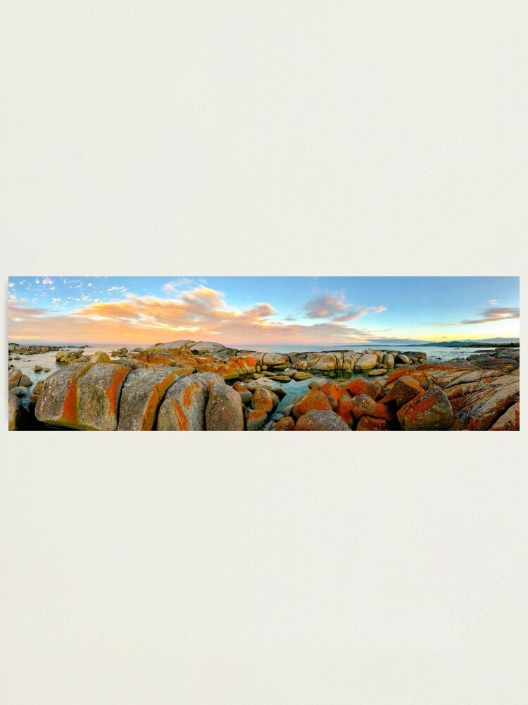 Alternate view of Sunset Rocks Photographic Print