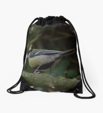 Great Tit Drawstring Bag