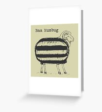 Baa Humbug Greeting Card