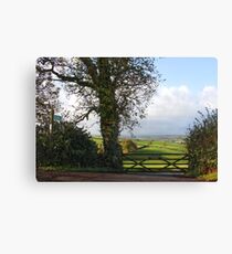 Southcoombe, Nr Crediton, Devon Canvas Print