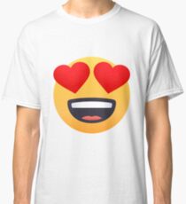 Heart Eyes Emoji Classic T-Shirt