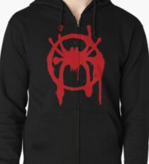 Into the Spider-Verse Zipped Hoodie