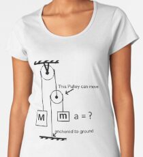 #Science, #physics, #education, #scientific, #school, #symbol, #energy, #background, #illustration, #study, #power, #chemistry, #lab, #experiment, #technology, #abstract, #gravity, #sign, #white Women's Premium T-Shirt