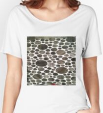 #Pattern #design #abstract #shape #tile #decoration #repetition #art #print #textured #textile #seamlesspattern #backgrounds #retrostyle #nopeople #square #background #abstract #vector #texture Women's Relaxed Fit T-Shirt
