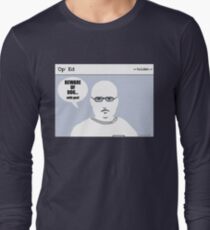"Op" Ed Comic strip - Beware of Dog Long Sleeve T-Shirt