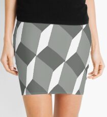#pattern #design #square #repetition #tile #mosaic #textile #abstract #illusion #geometry #illustration #simplicity #geometricshape #seamlesspattern #nopeople #textured #backgrounds Mini Skirt