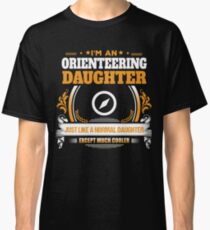 Orienteering Daughter Christmas Gift or Birthday Present Classic T-Shirt