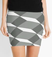 #pattern #design #square #repetition #tile #mosaic #textile #abstract #illusion #geometry #illustration #simplicity #geometricshape #seamlesspattern #nopeople #textured #backgrounds Mini Skirt