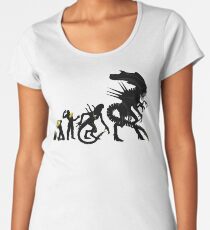 Alien Evolution Women's Premium T-Shirt
