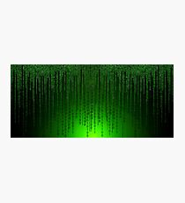 Matrix code Photographic Print
