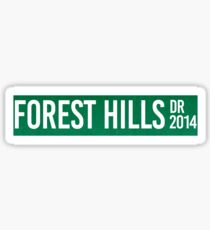 J. Cole Forest Hills Fahren Cole World Rap Sticker