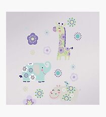 Carter's Zoo Collection Photographic Print