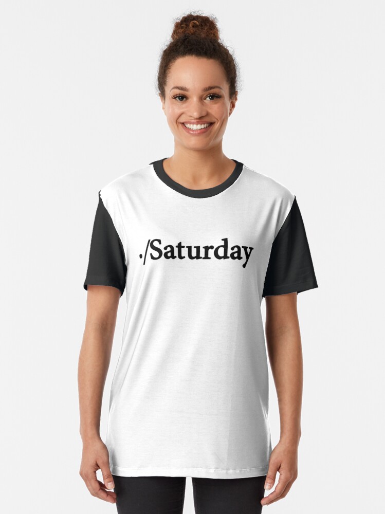 mr saturday t shirt