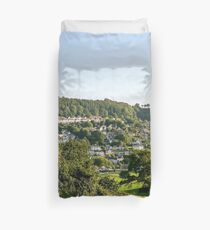 Lyme Regis Landscape Duvet Cover