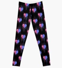 Pixelated heart Leggings